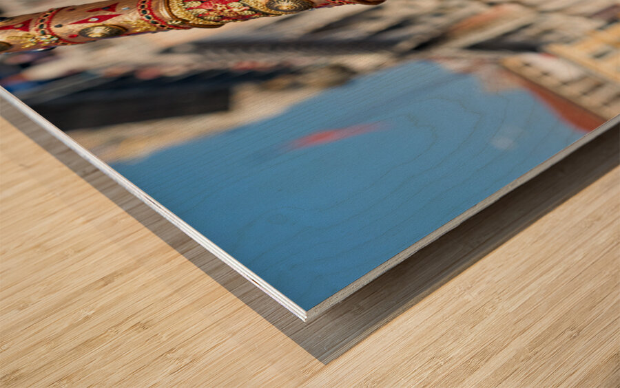 Venice Italy. The Carnival Wood print