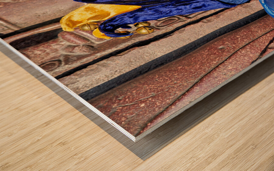 Venice Italy. The Carnival Wood print