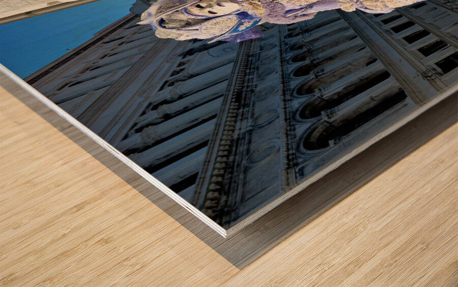 Venice Italy. The Carnival Wood print