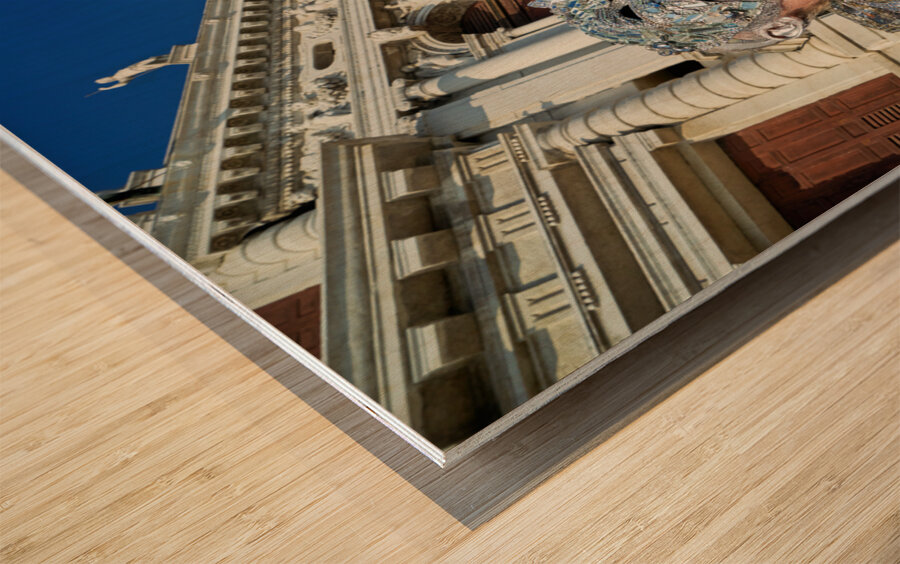 Venice Italy. The Carnival Wood print