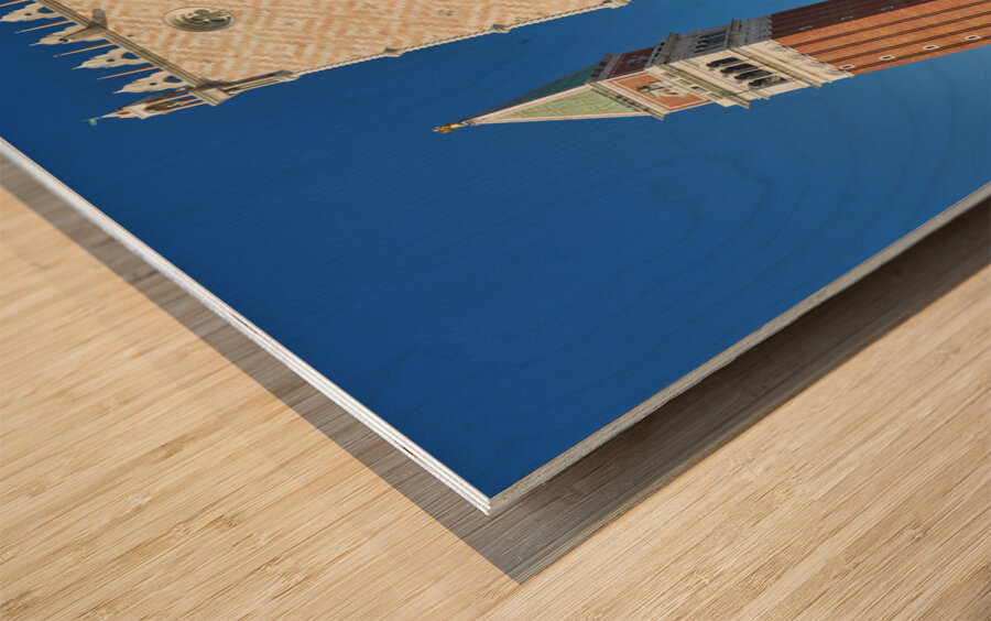 Venice Italy. The Carnival Wood print