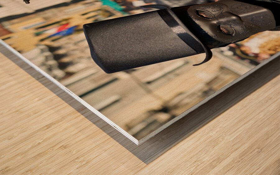 Venice Italy. The Carnival Wood print