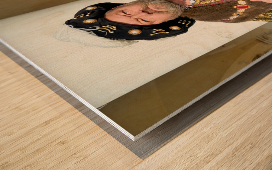 Venice Italy. The Carnival Wood print