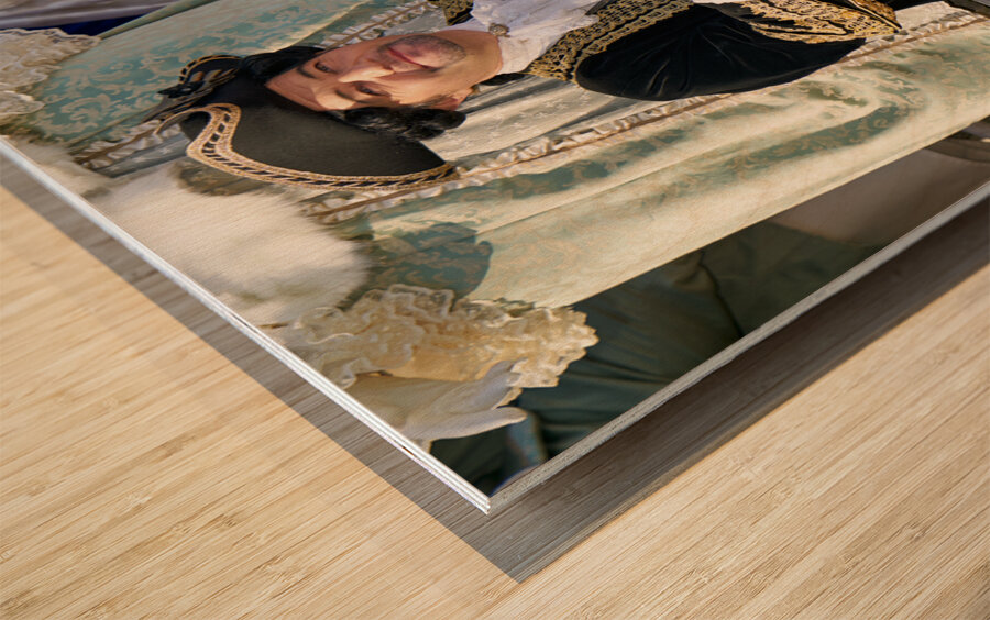 Venice Italy. The Carnival Wood print