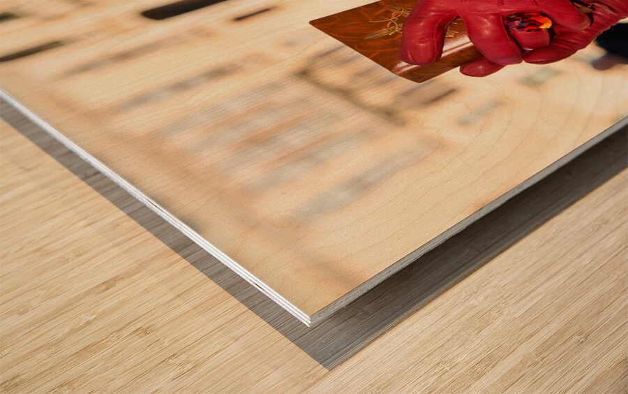 Venice Italy. The Carnival Wood print