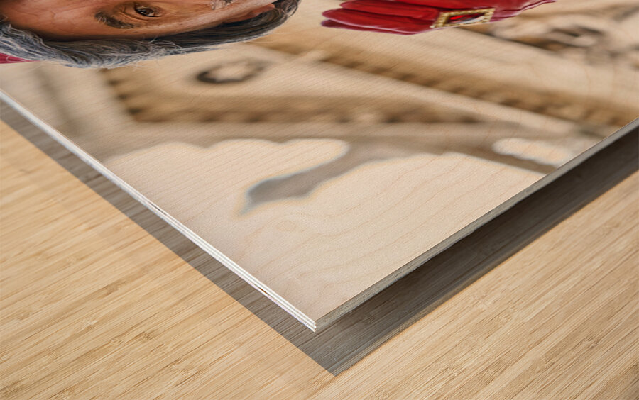 Venice Italy. The Carnival Wood print