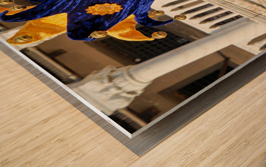 Venice Italy. The Carnival Wood print