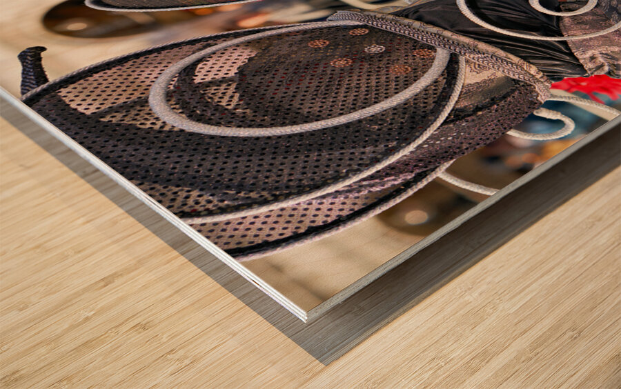 Venice Italy. The Carnival Wood print