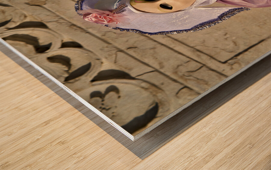 Venice Italy. The Carnival Wood print