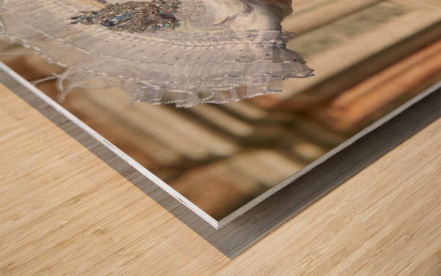 Venice Italy. The Carnival Wood print