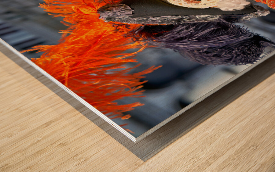 Venice Italy. The Carnival Wood print