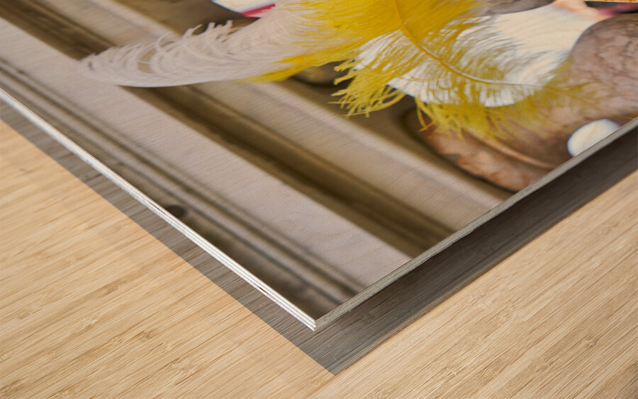 Venice Italy. The Carnival Wood print