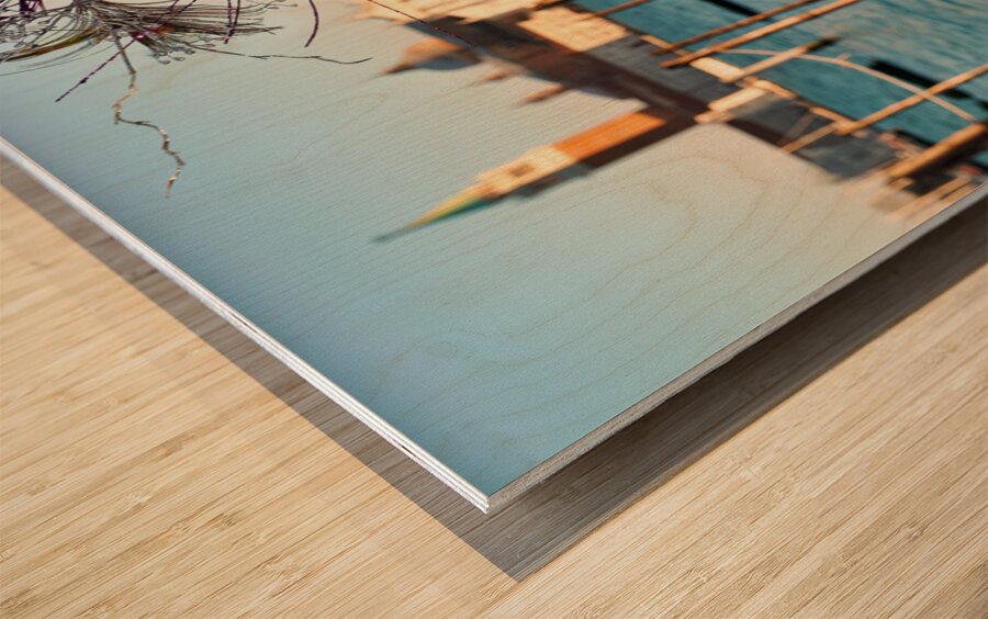 Venice Italy. The Carnival Wood print