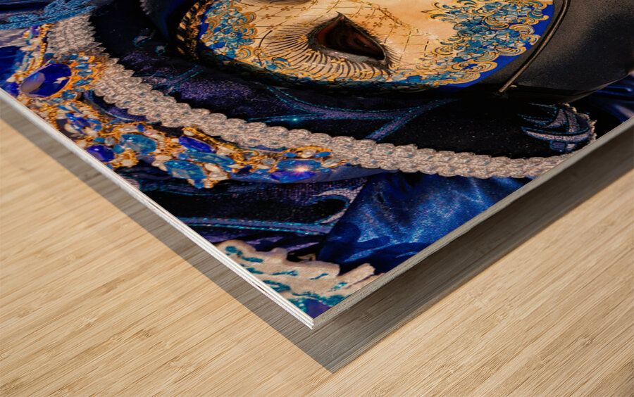 Venice Italy. The Carnival Wood print