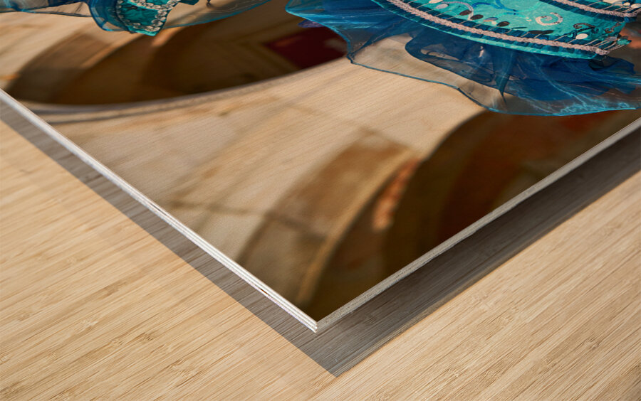 Venice Italy. The Carnival Wood print