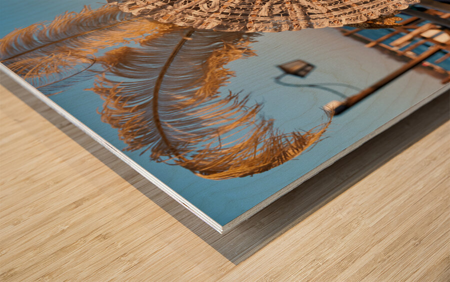 Venice Italy. The Carnival Wood print