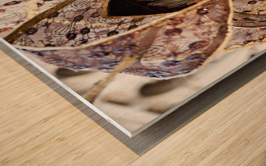 Venice Italy. The Carnival Wood print