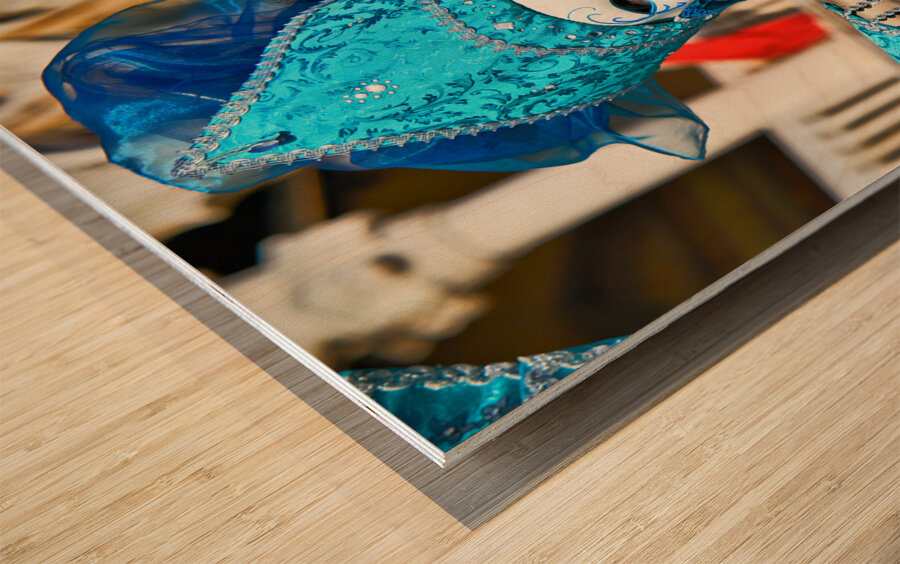 Venice Italy. The Carnival Wood print