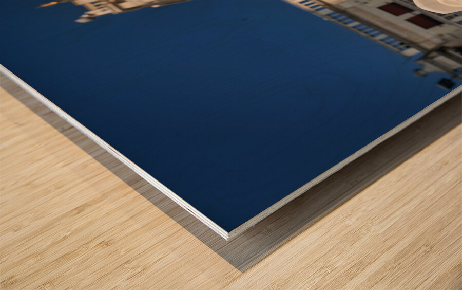 Venice Italy. The Carnival Wood print