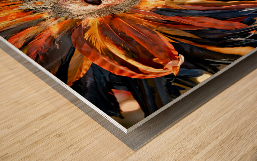 Venice Italy. The Carnival Wood print