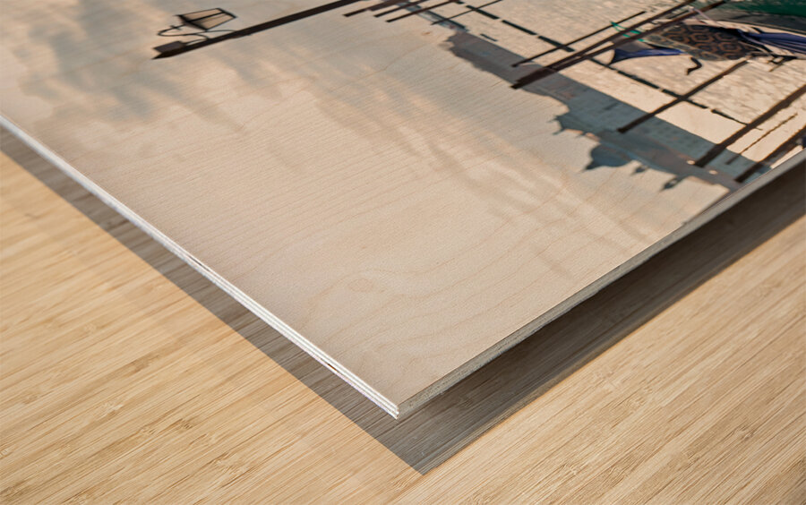 Venice Italy. The Carnival Wood print