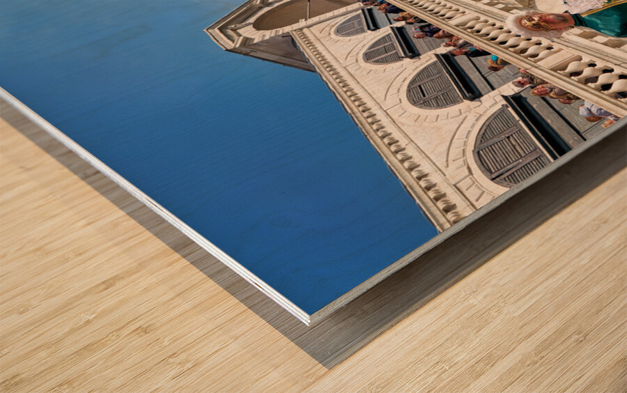 Venice Italy. The Carnival Wood print