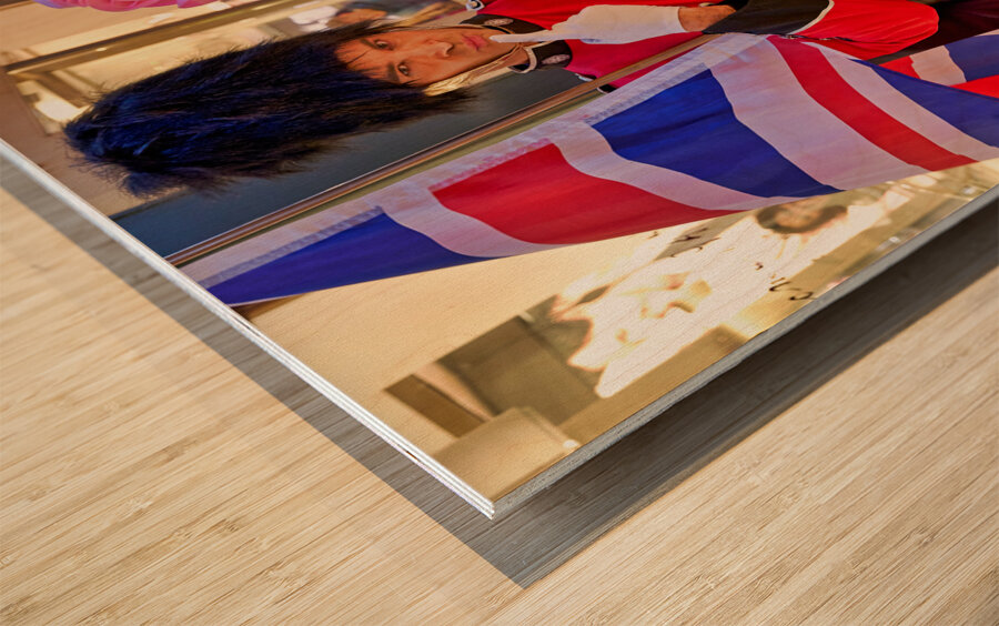 Venice Italy. The Carnival Wood print