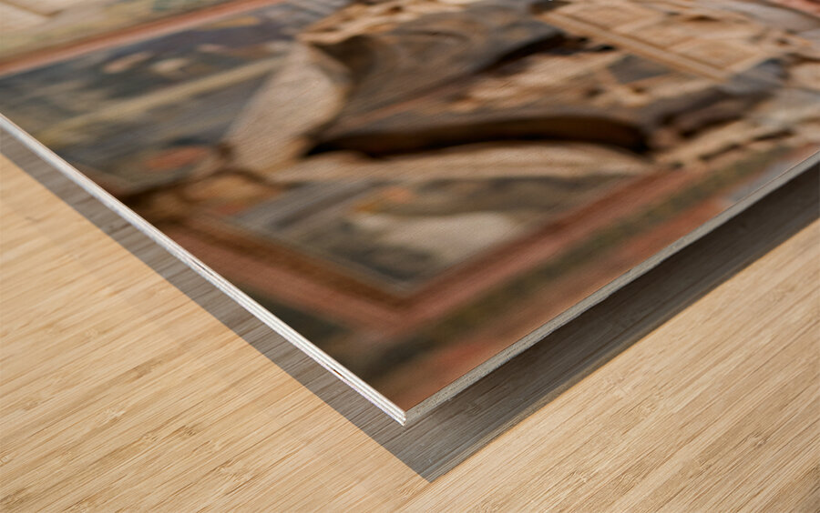 Verona Veneto Italy. San Fermo Maggiore Church Wood print