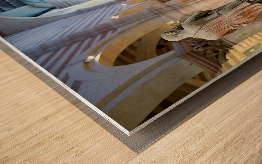 Verona Veneto Italy. The Basilica of San Zeno Wood print