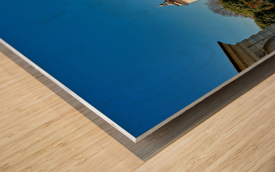 Vicenza Veneto Italy. Villa Valmarana ai Nani frescoed  by Giambattista and Giandomenico Tiepolo Wood print