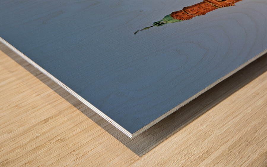 Vicenza Veneto Italy. The Basilica Palladiana is a Renaissance building in the central Piazza dei Signori in Vicenza Wood print