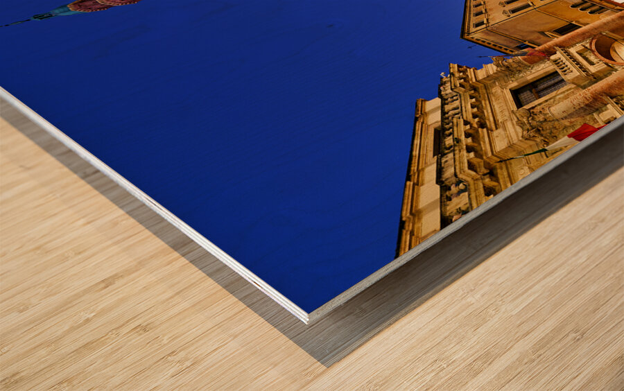 Vicenza Veneto Italy. The Basilica Palladiana is a Renaissance building in the central Piazza dei Signori in Vicenza Wood print