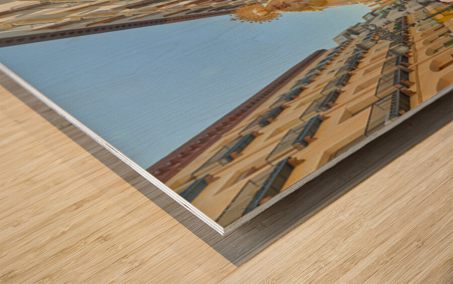 Zaragoza. Saragossa. Aragon. Spain.  Processions of the Easter Holy Week Wood print