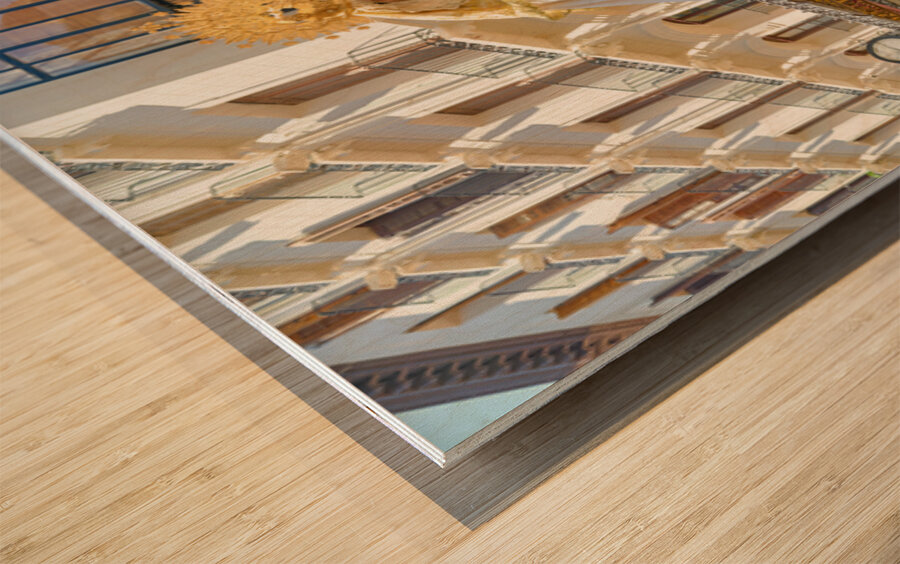 Zaragoza. Saragossa. Aragon. Spain.  Processions of the Easter Holy Week Wood print