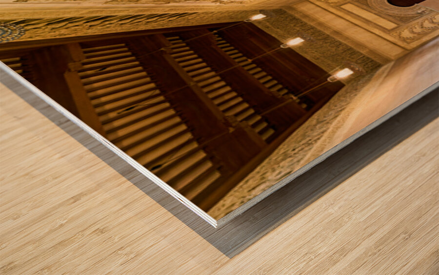 Zaragoza. Saragossa. Aragon. Spain. Aljafería Palace Wood print