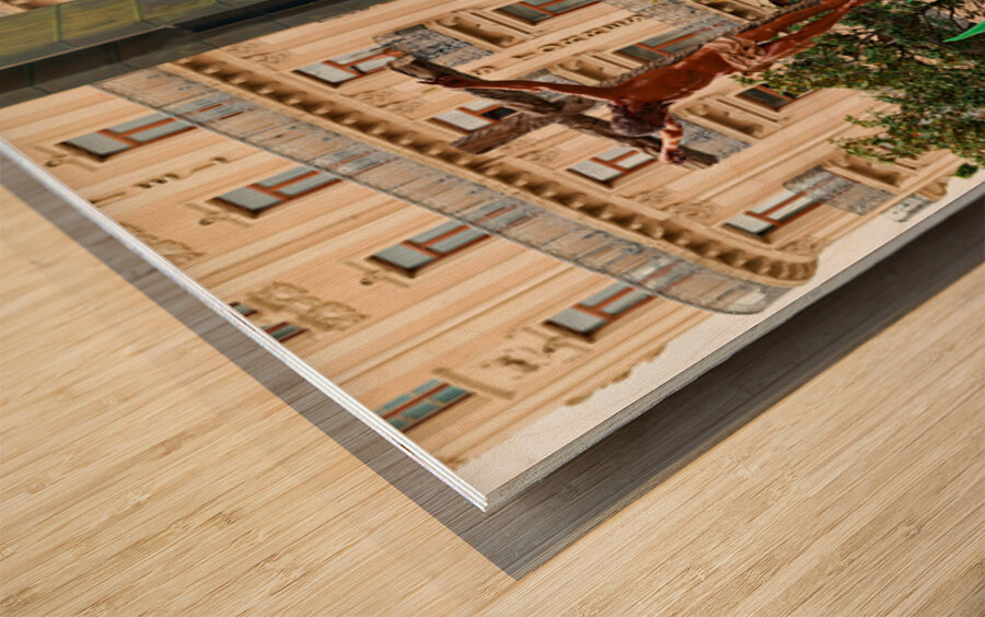 Zaragoza. Saragossa. Aragon. Spain.  Processions of the Easter Holy Week Wood print