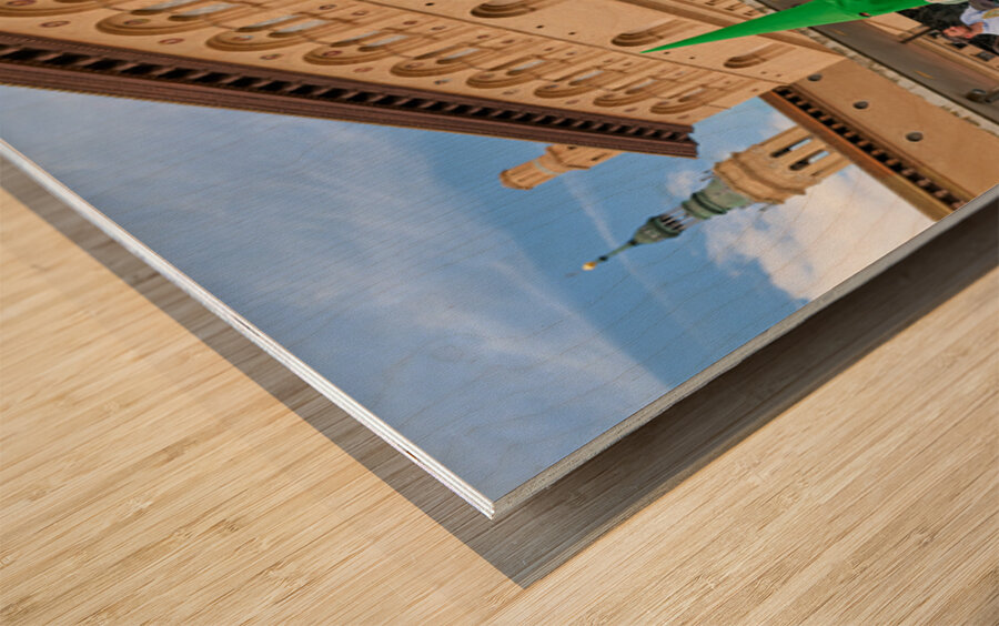 Zaragoza. Saragossa. Aragon. Spain.  Processions of the Easter Holy Week Wood print