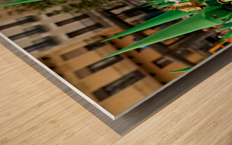 Zaragoza. Saragossa. Aragon. Spain.  Processions of the Easter Holy Week Wood print