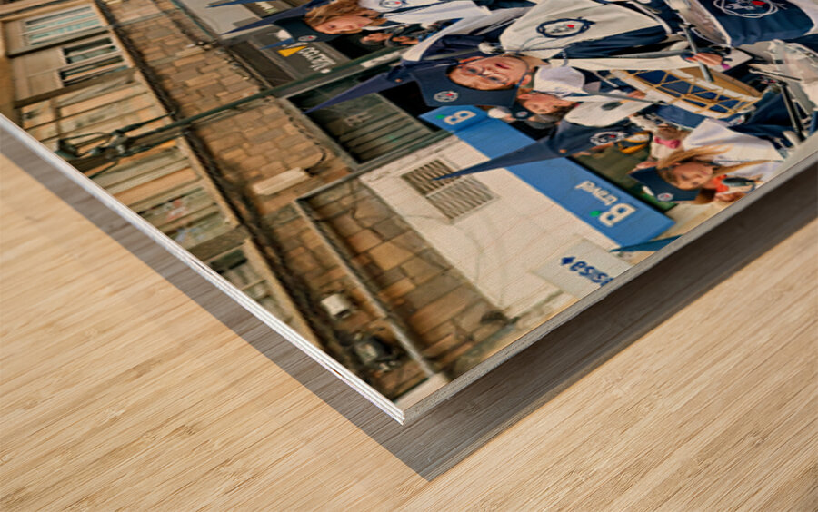 Zaragoza. Saragossa. Aragon. Spain.  Processions of the Easter Holy Week Wood print