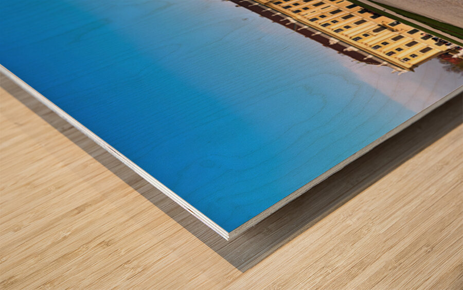 Majestic Schönbrunn Palace Vienna. Wood print