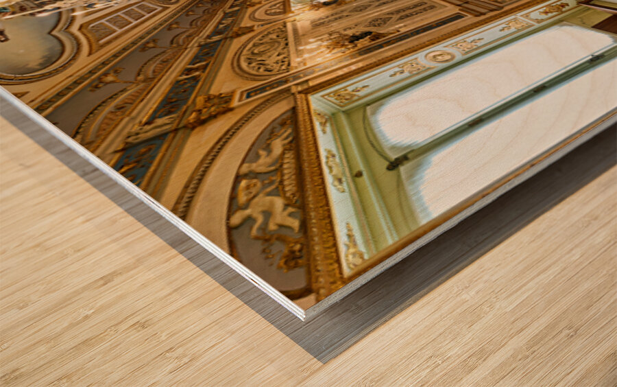 Visit to national museum of ceramics and decorative arts in vale Wood print