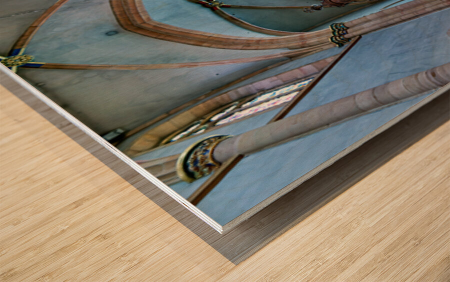 People appreciate the architecture and history of St Wood print