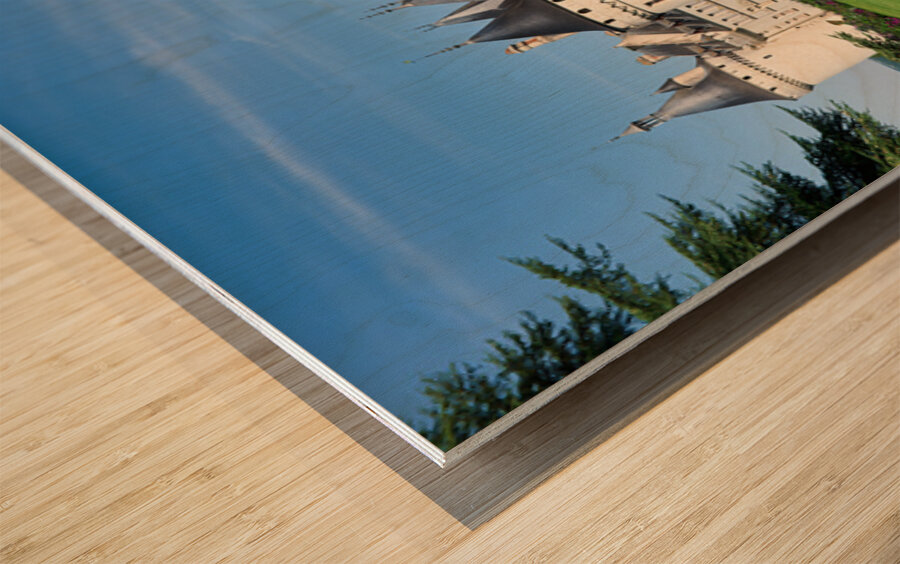 Explore the beauty of Chateau de Chaumont sur Loire in Chaumont  Wood print