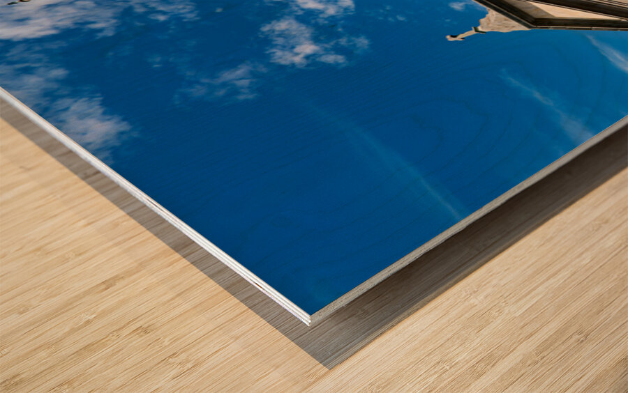 Explore cathedral saint vincent in saint malo brittany france Wood print