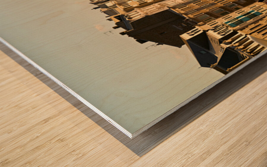 Visit to Grand Plage du Sillon in Saint Malo Brittany France Wood print