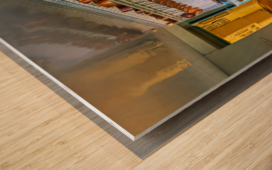 Explore the kitchen in Monets house at Giverny in Normandy Fran Wood print