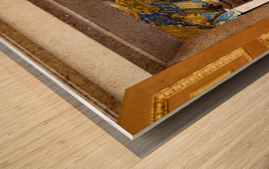 Explore residenz residence palace in munich bavaria germany Wood print