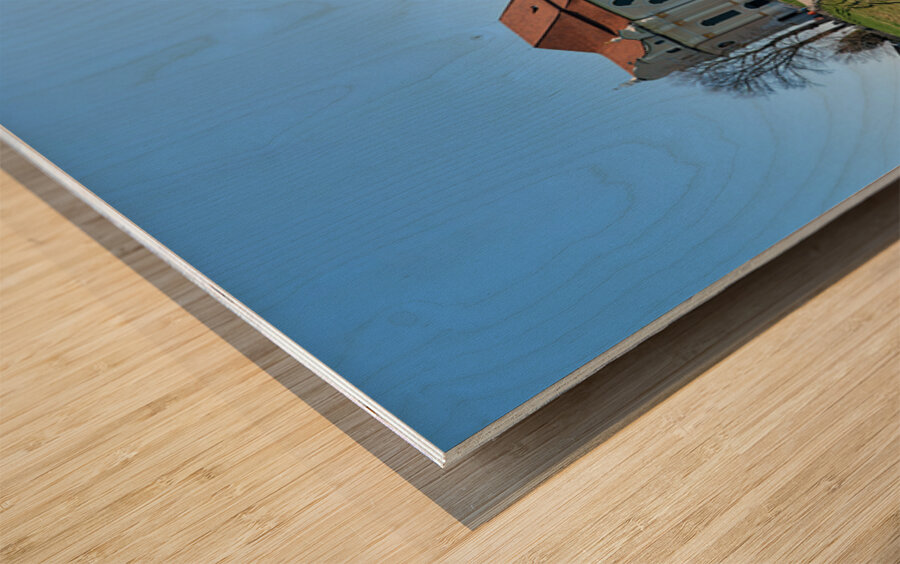 Visit wieskirche on the romantic road in bavaria germany Wood print