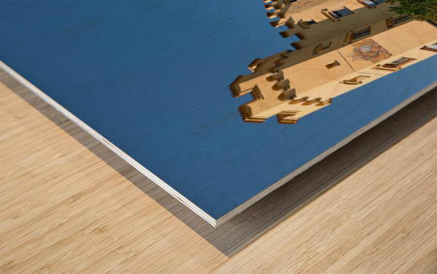 Hohenschwangau castle along the Romantic Road in Bavaria German Wood print