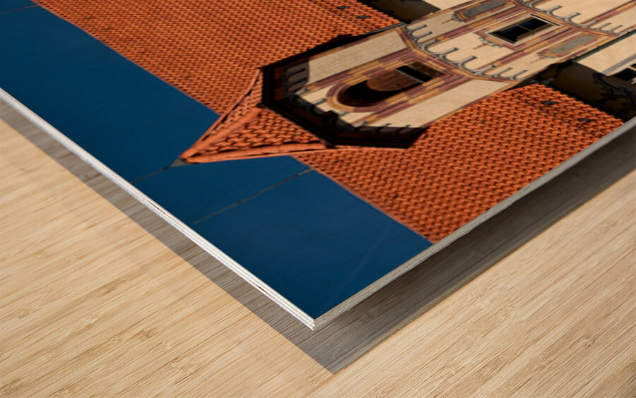 Visit Fussen and explore the High Castle along the Romantic Road Wood print